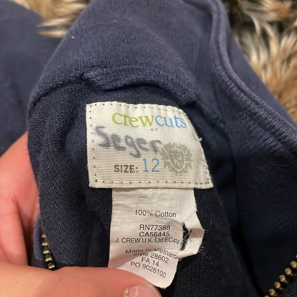 Kids' cashmere half-zip sweater - Picture 3 of 3